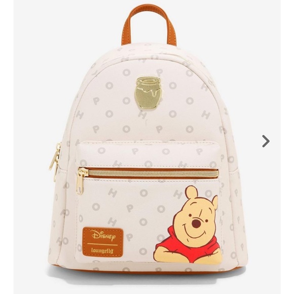 Loungefly Handbags - NWT Loungefly Disney Pooh Bear Letters Mini Bag Comes from smoke-free home.